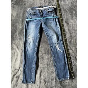 KUT from the Kloth Catherine Boyfriend Jeans Womens Size 2 Distressed Denim